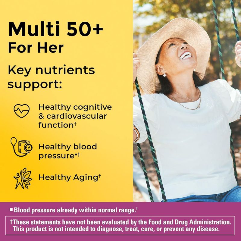 Nature Made Multivitamin For Women 50+ 90 tablets