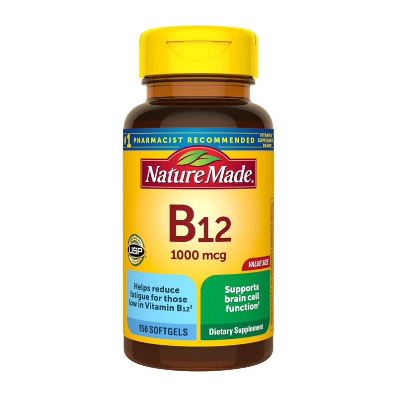 Nature Made Vitamin B12 1000mcg 150 softgels
