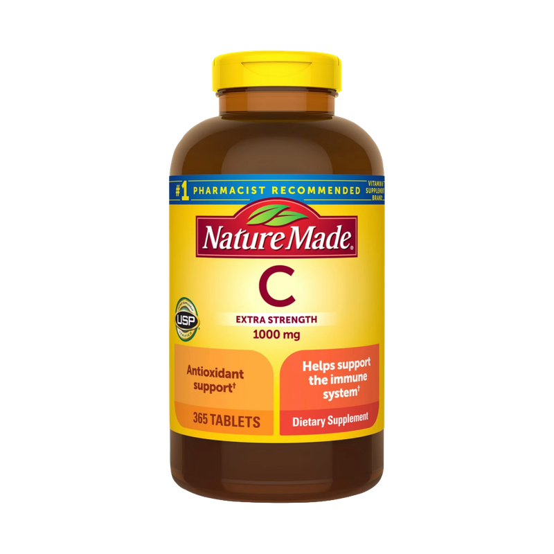 Nature Made Extra Strength Vitamin C 1000mg Tablets, 365 ct.