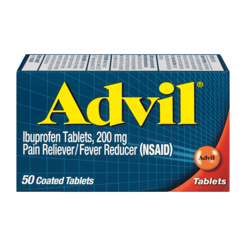 Advil 200mg 50 Coated tablets