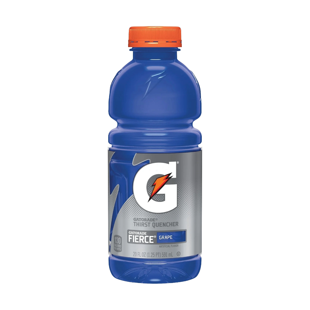 Gatorade G Fierce Grape 20oz