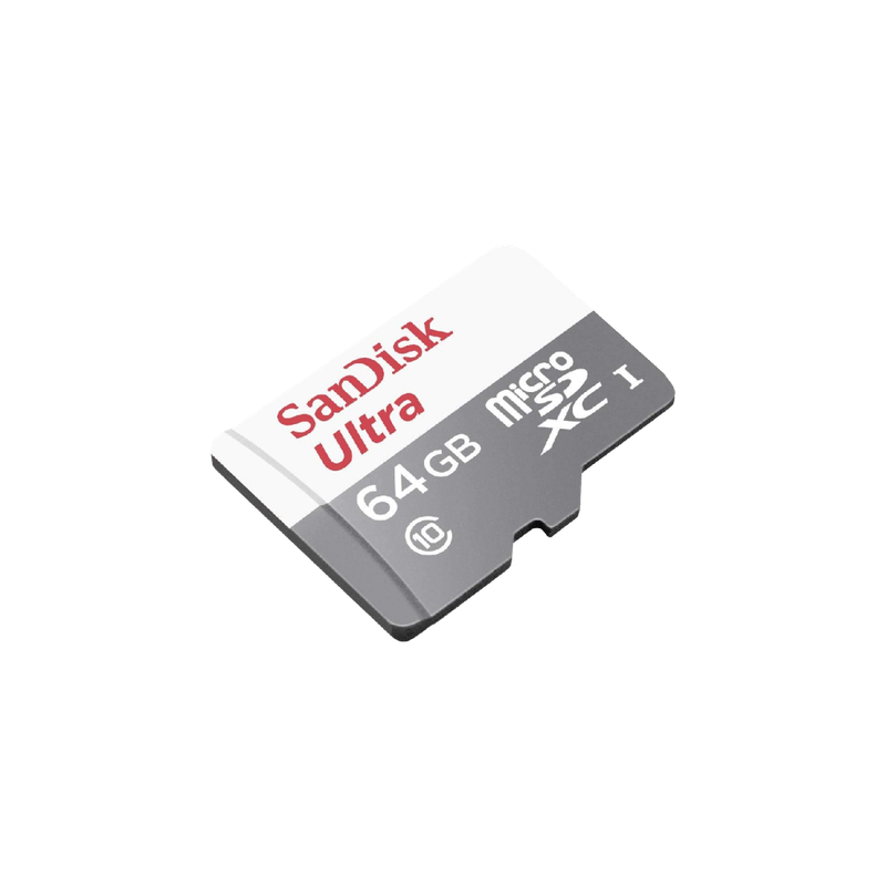 SanDisk Ultra 64GB MicroSDXC UHS-I with Adpater