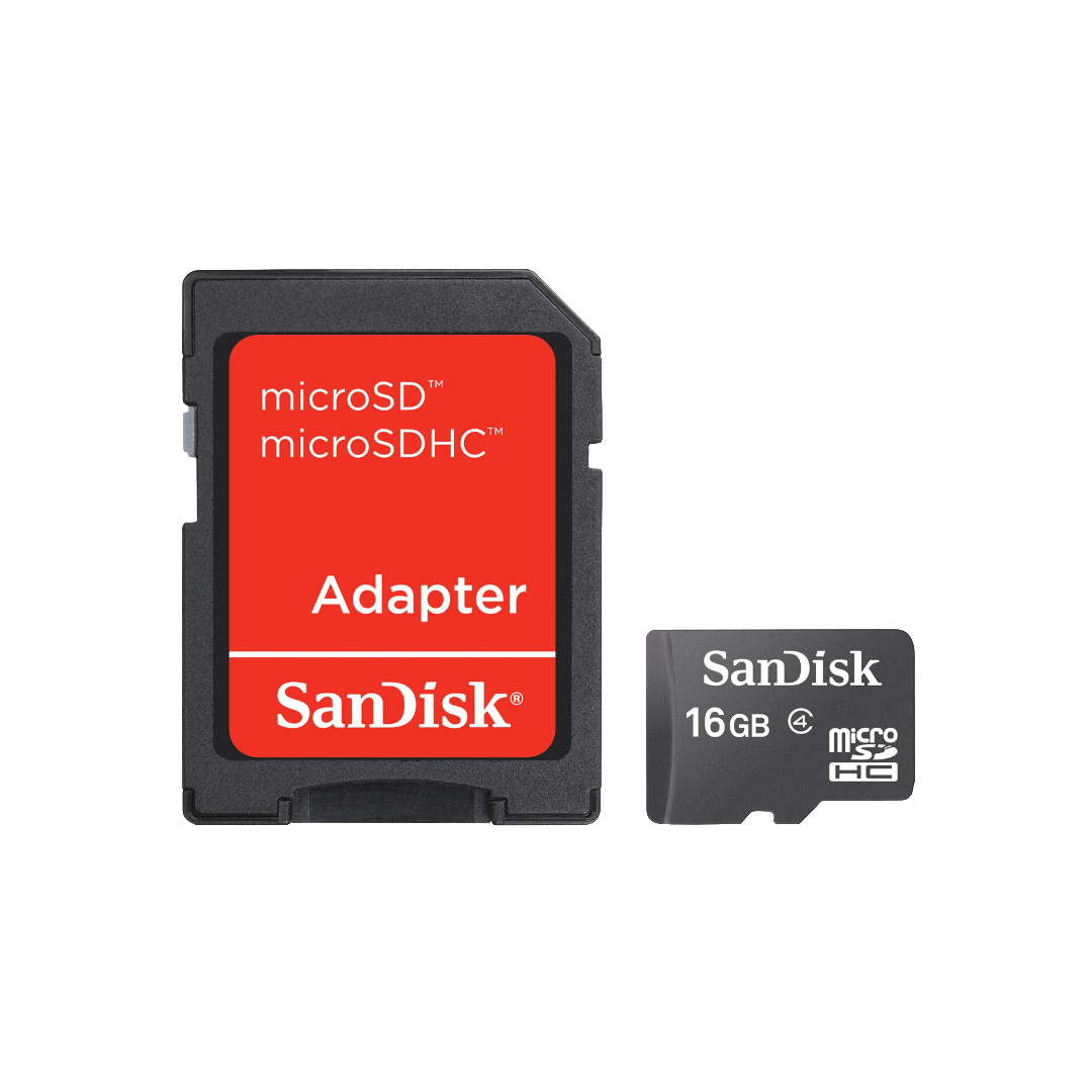 SanDisk Mobile MicroSDHC with Adapter 16GB