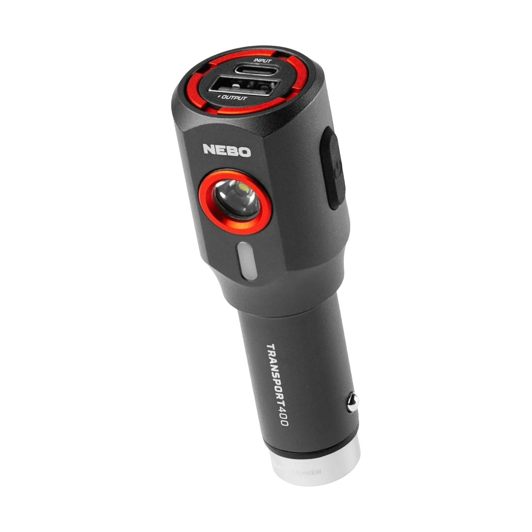 NEBO Transport 400 2 in 1 Car Charger and Flashlight