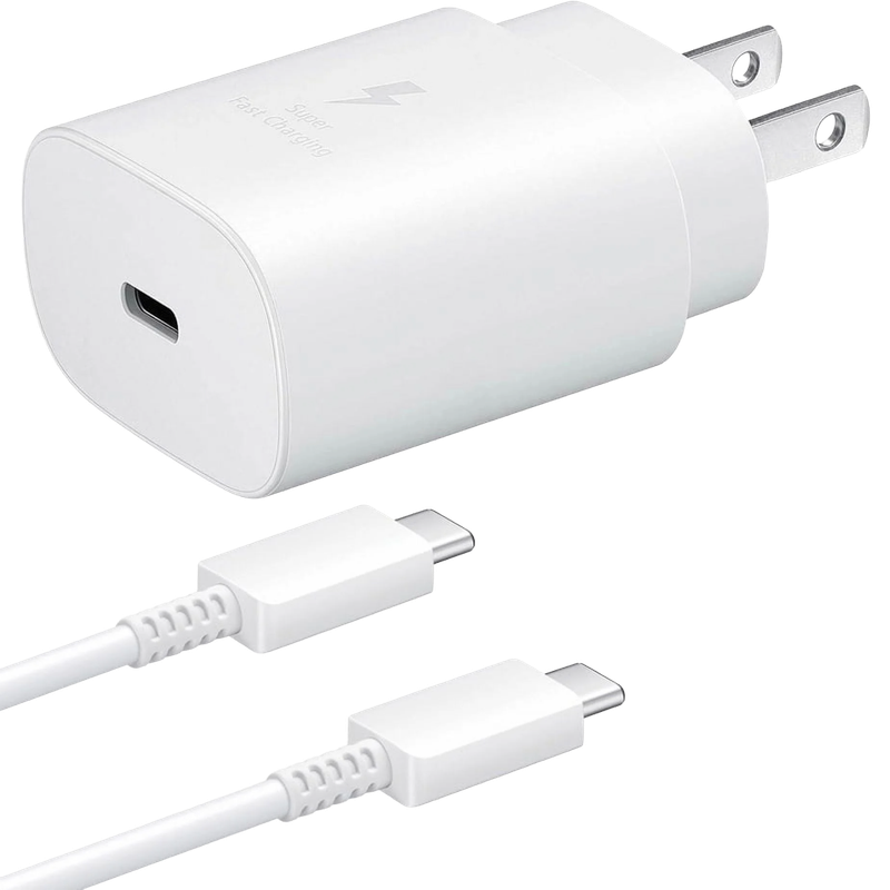Samsung 25W PD Adapter USB-C Cable