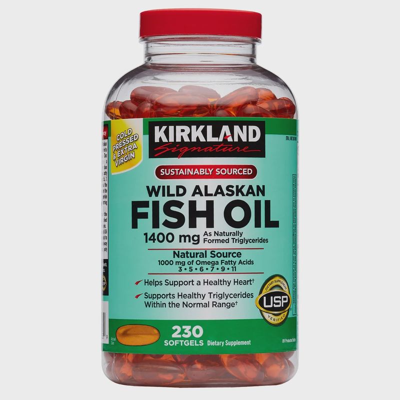 Kirkland Wild Alaskan Fish Oil 230 Softgels