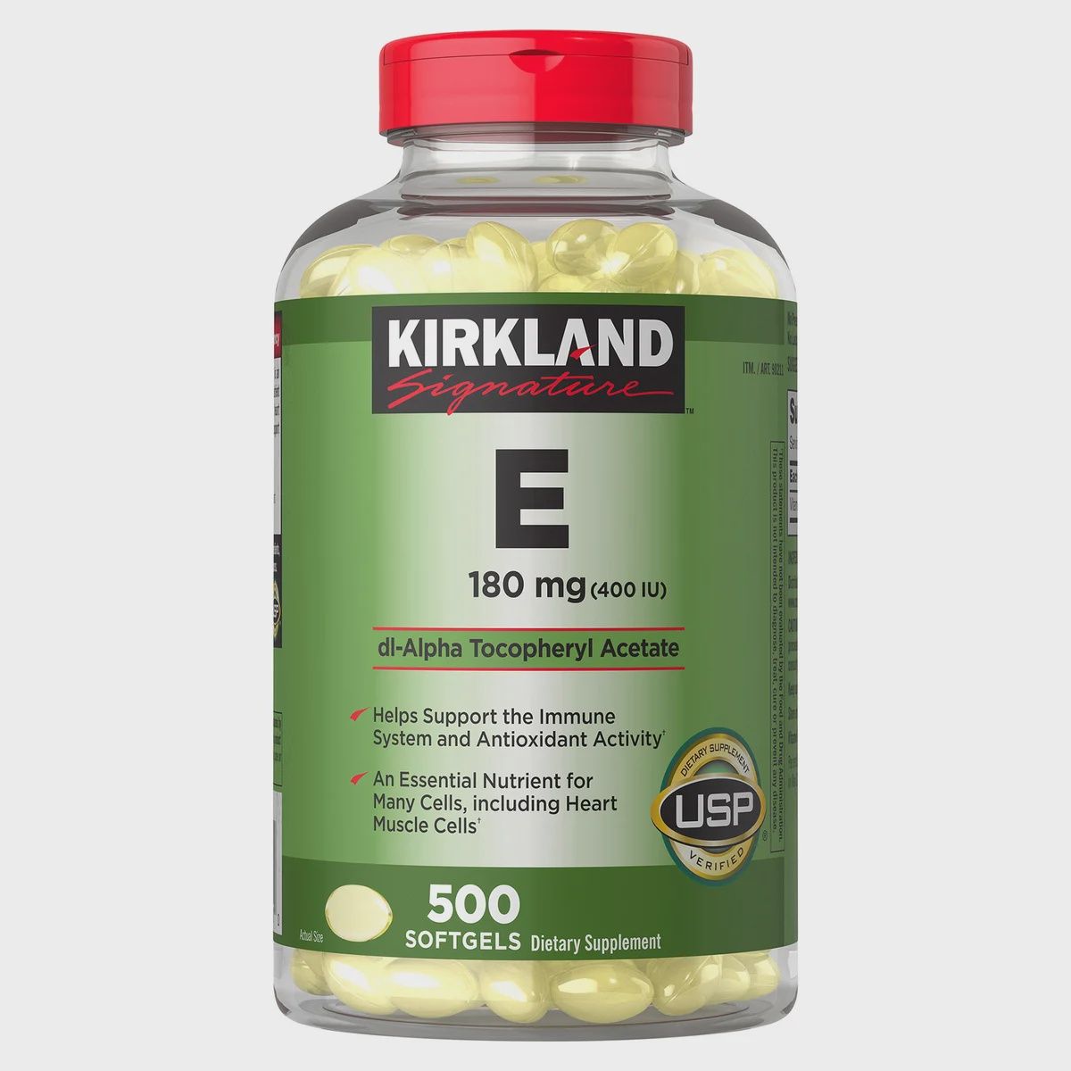 Kirkland Vitamin E 180mg 500 softgels