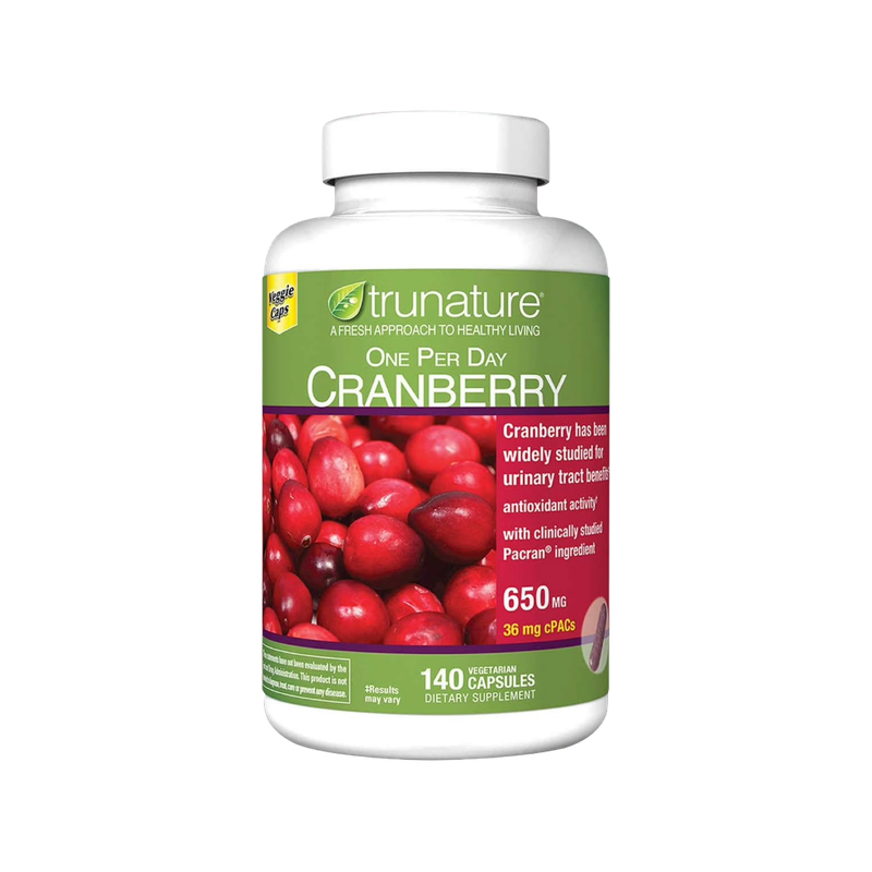 TRUNATURE Cranberry 650mg 140 capsules