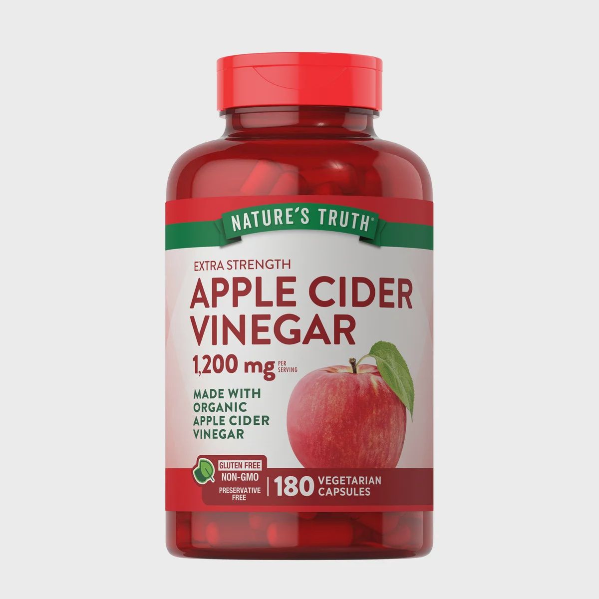 Nature's Truth Apple Cider Vinegar 1200mg 180 capsules