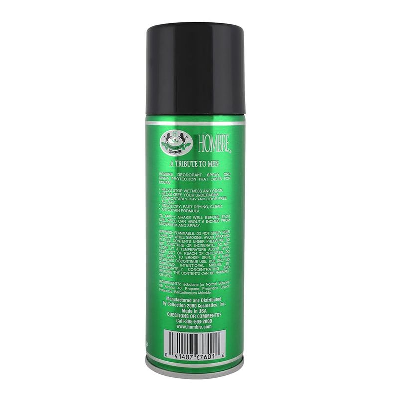 HOMBRE Body Spray Deodorant 5.5oz