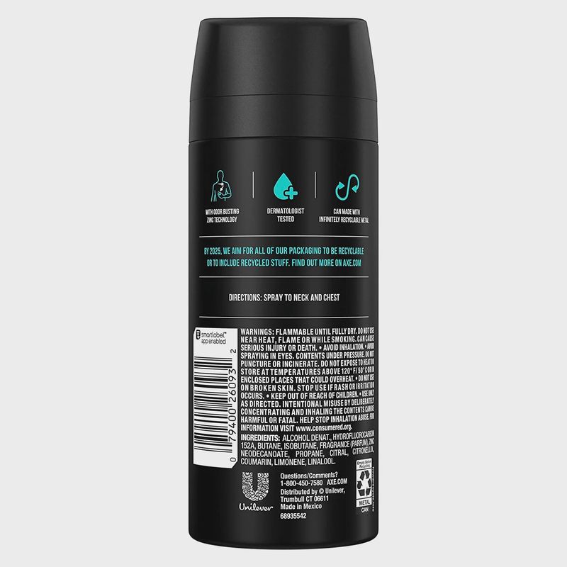 AXE Deodorant Body Spray