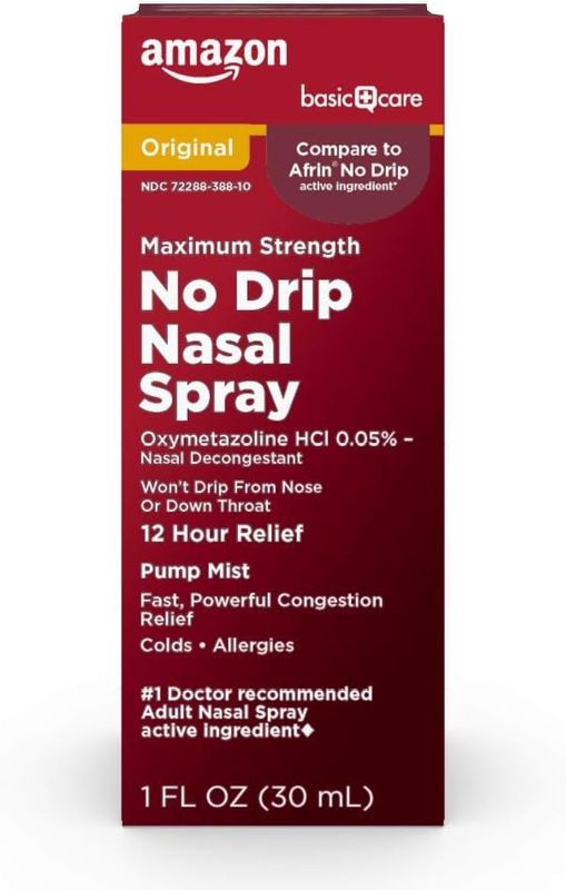 Amazon No Drip Nasal Spray 1oz