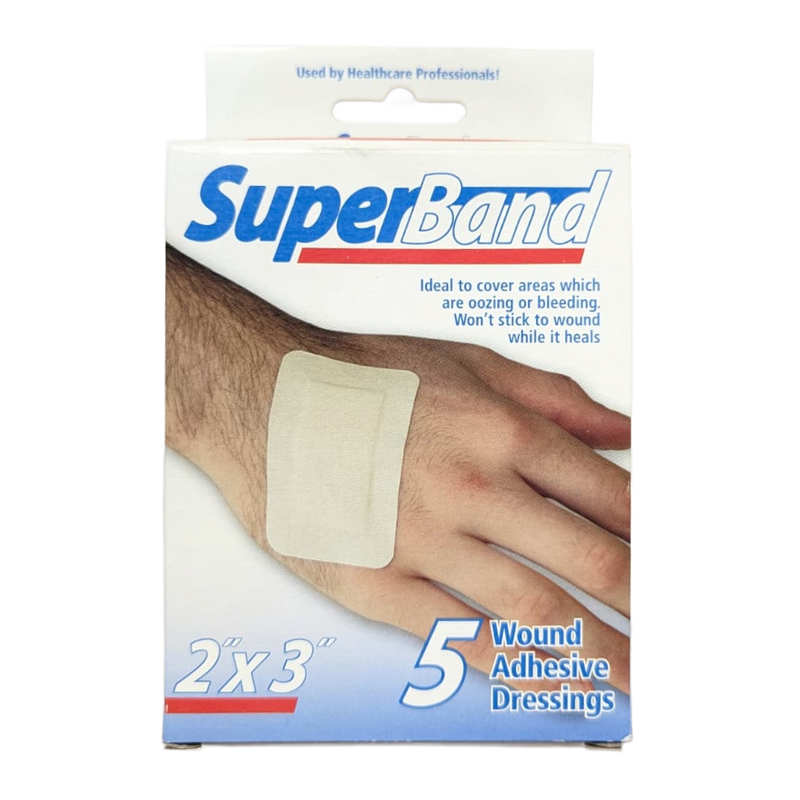 SuperBand Wound Adhesive 5 pack