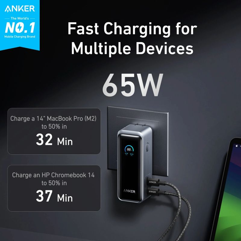 ANKER Prime Power Bank 65W 9.6K