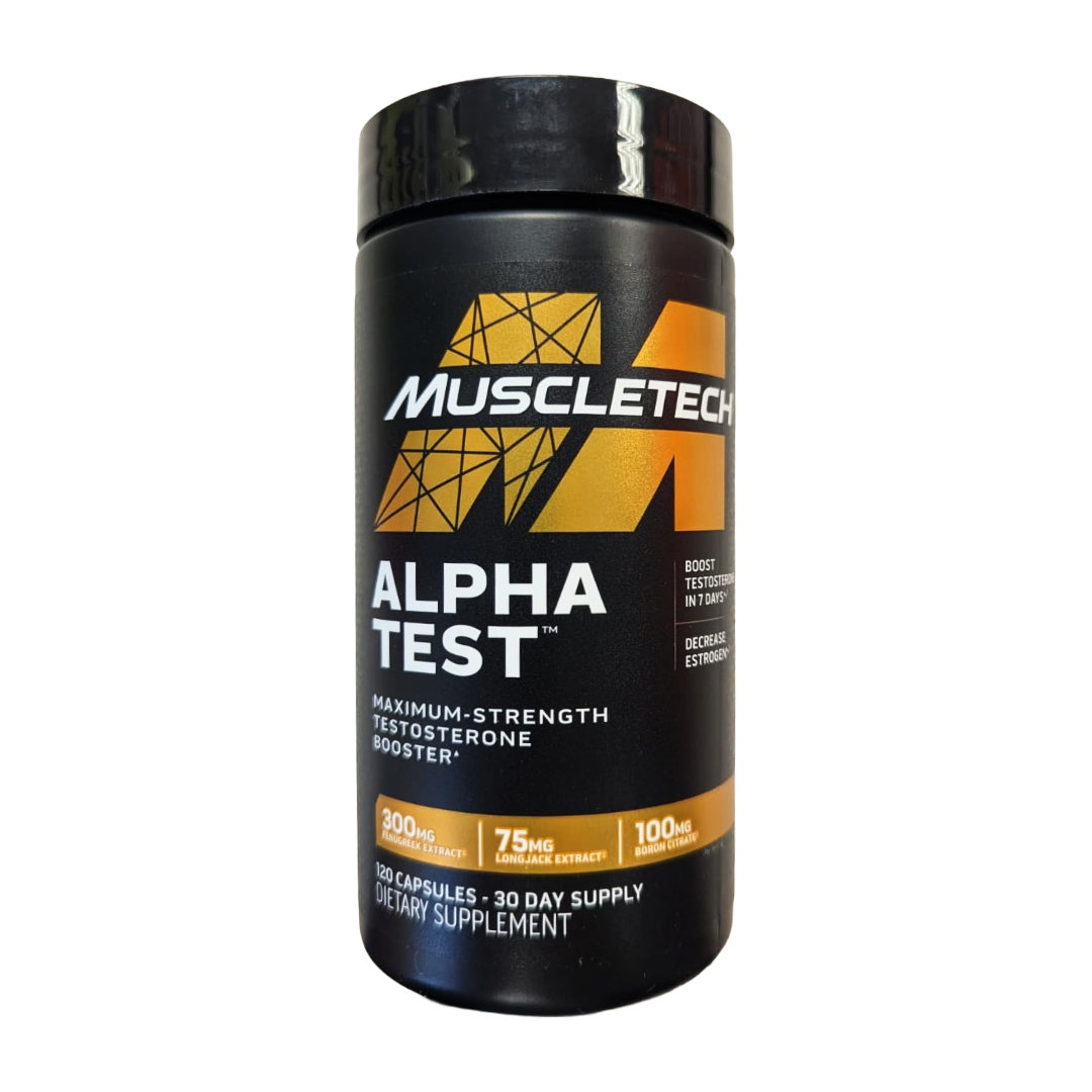 MUSCLETESCH Alpha Test Testosterone Booster