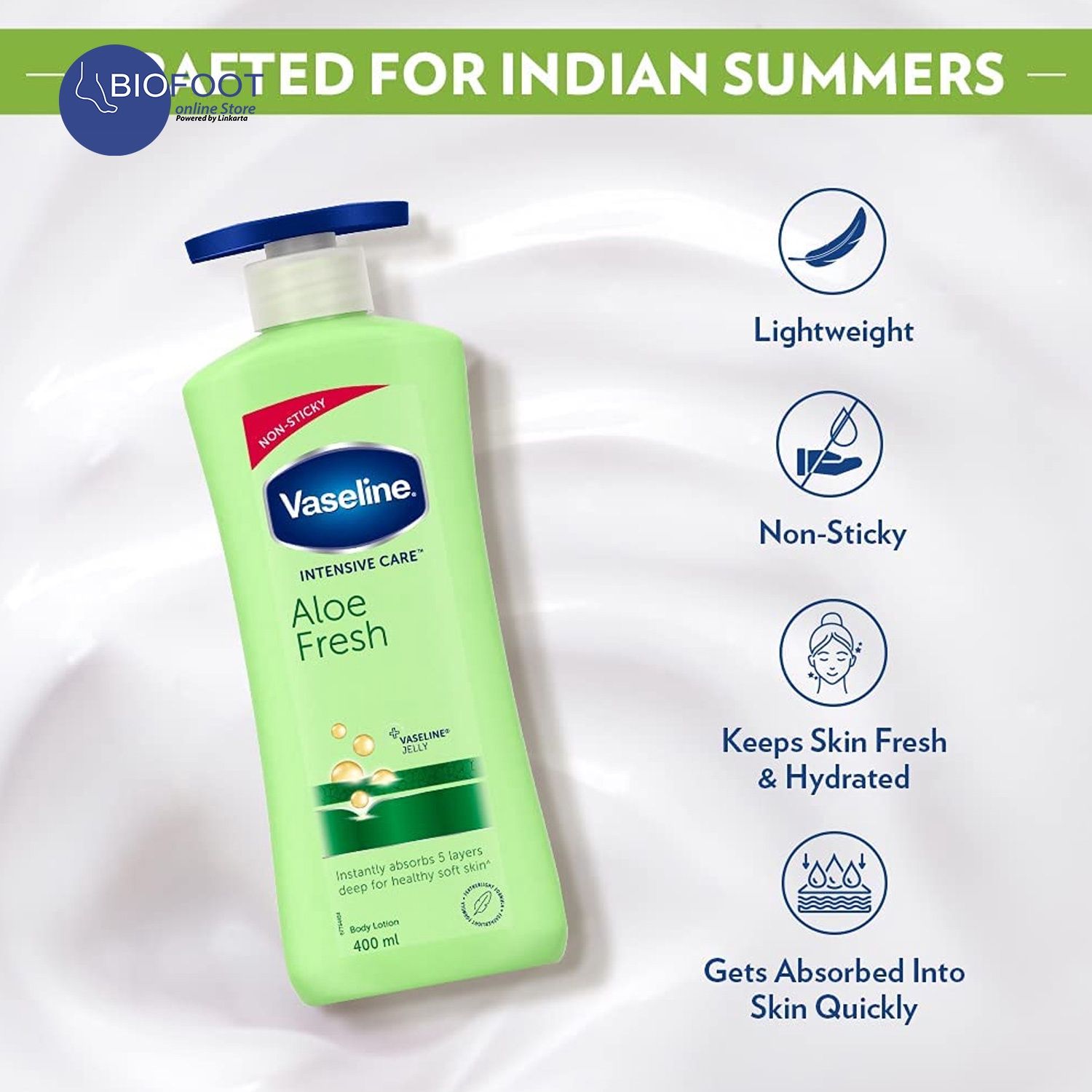 Vaseline intense Care Body Lotion