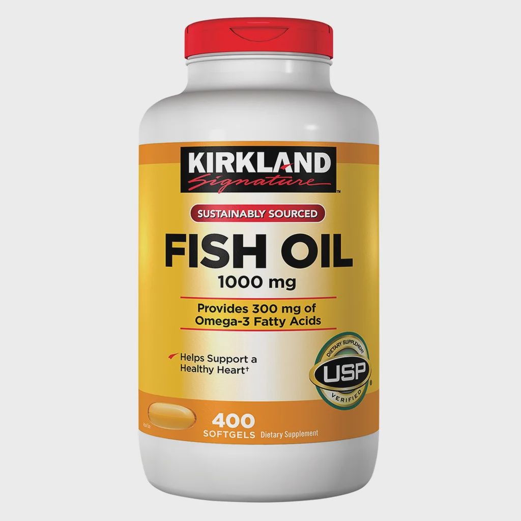 Kirkland Signature Fish Oil 1000mg 400pcs
