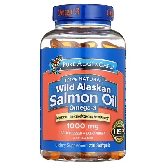 Pure Alaska Omega-3 Salmon Oil