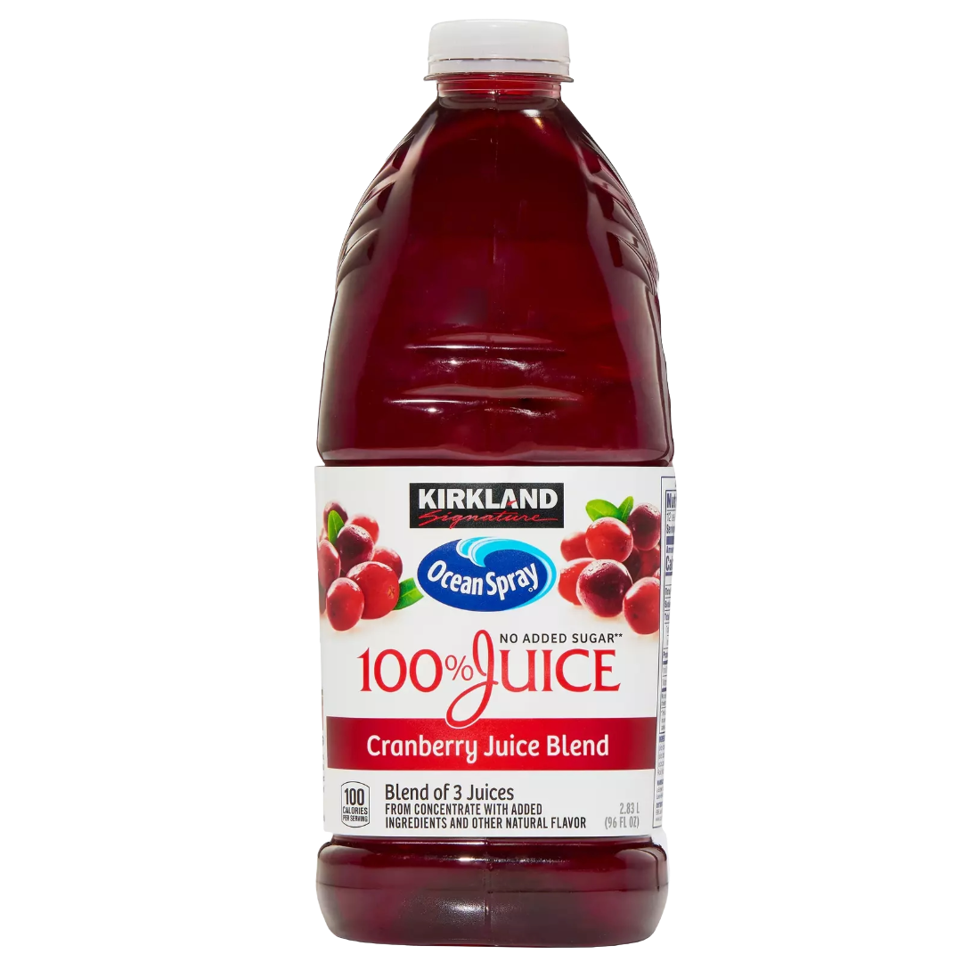 Kirkland 100% Cranberry Juice 96 oz, Size: 2.84 L