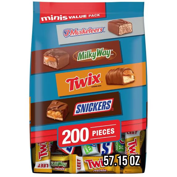 Mars Minis Chocolate 200 Pcs