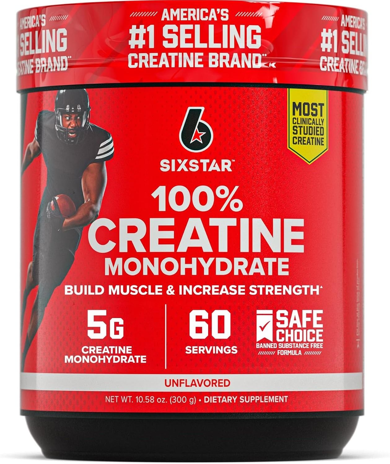 SixStar 100%Creatine Monohydrate Unflavored 400G
