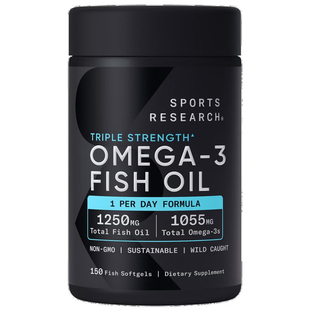 Sports Research Omega-3 Fish Oil 150ct