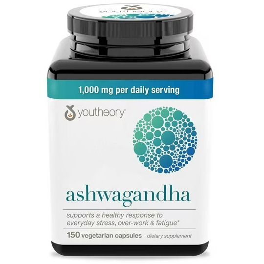 Youtheory Ashwagandha 150ct, Size: 150 cap