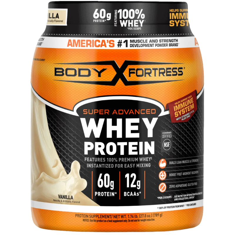 Body Fortress Whey Protein Vanilla 1.74lb