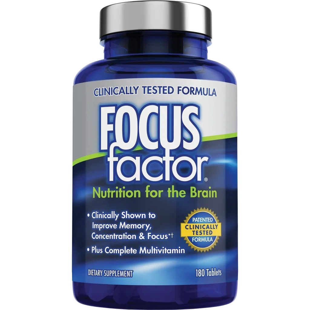 Synergy FOCUS Factor 180 tablets