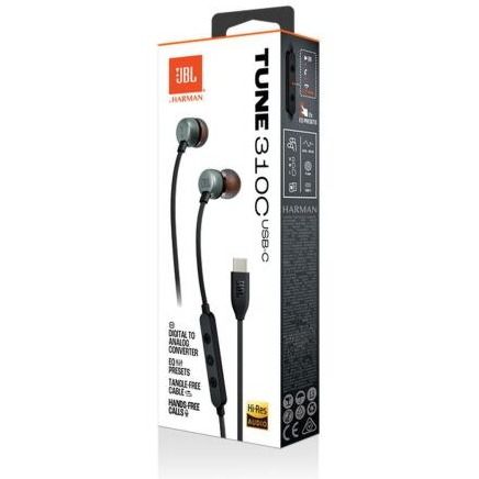 JBL Tune 310c USB-C Blk