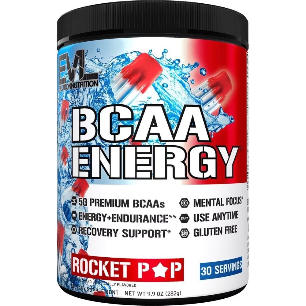 EVL BCAA Energy Revolution Powder 9.9oz, Flavor: Rocket POP