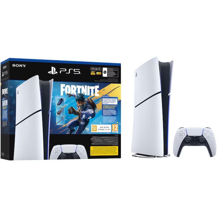 Sony PS5 ConsoleSlim Fortnite 1, Size: 1TB
