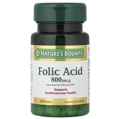 Nature's Bounty  B-Complex with Folic Acid Plus 250 ct, Size: 250tab