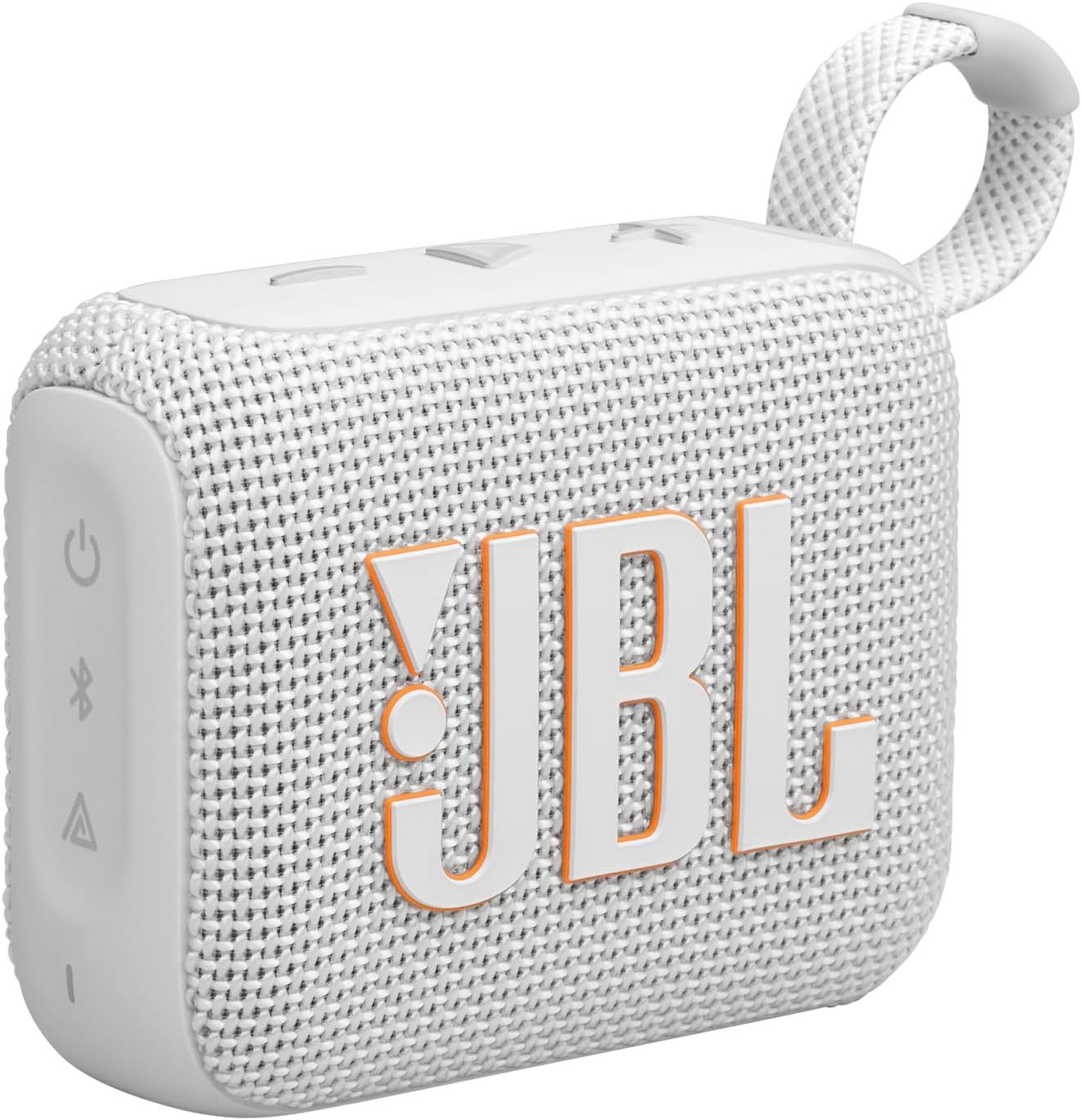 JBL Go4 Bluetooth Speaker, Color: White