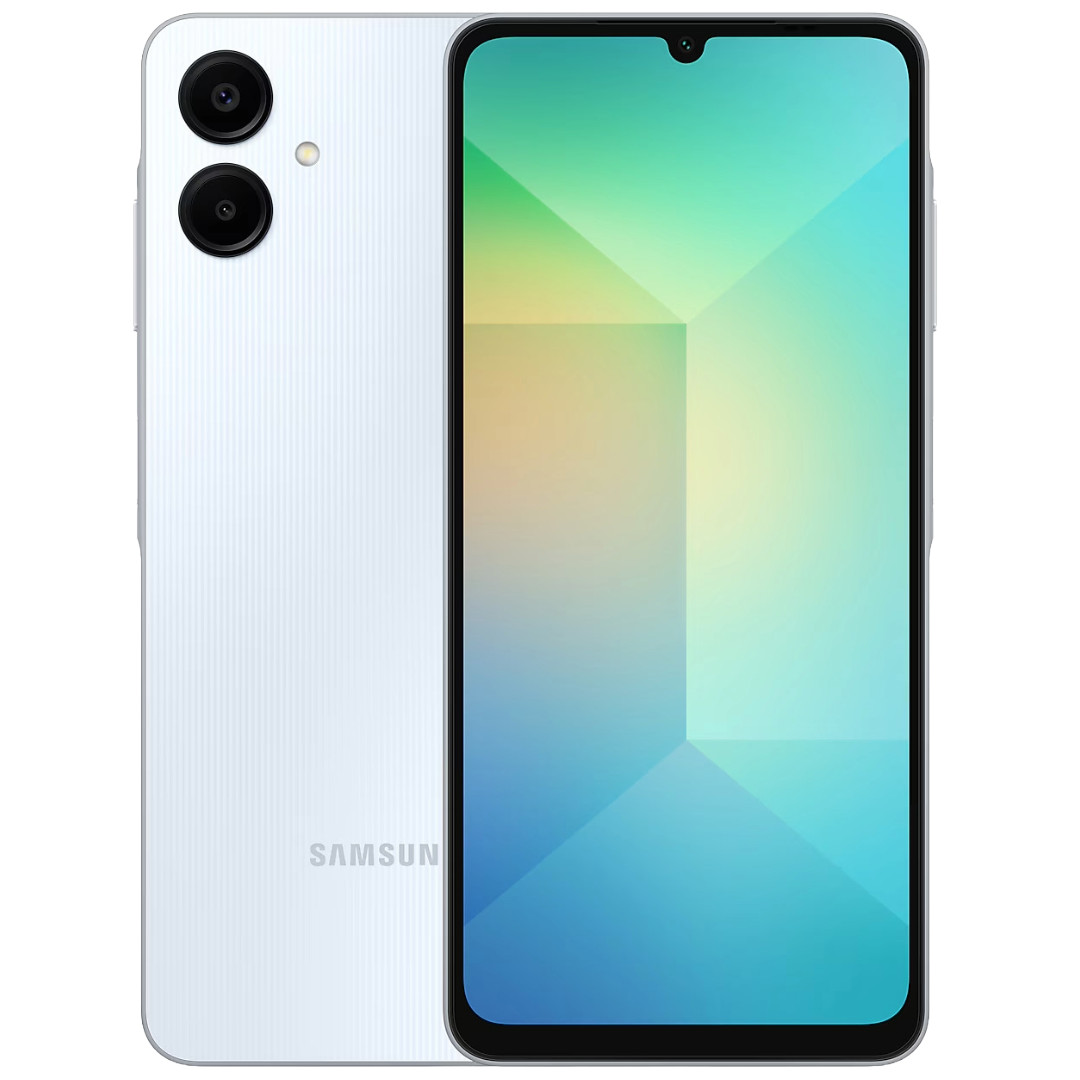 Samsung A06 SM-A065FDS  US version, Color: LightBlue, Size: 4GB/128GB