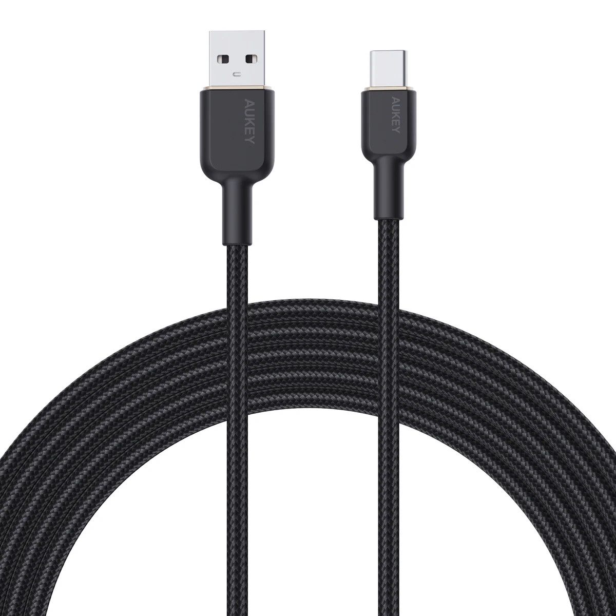 AUKEY Circlet AC Braided USB-A to USB-C Cable, Size: 1mt