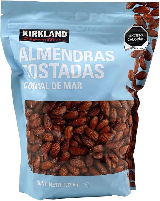 Kirkland Signature Roasted Almonds with Sea Salt 40 oz