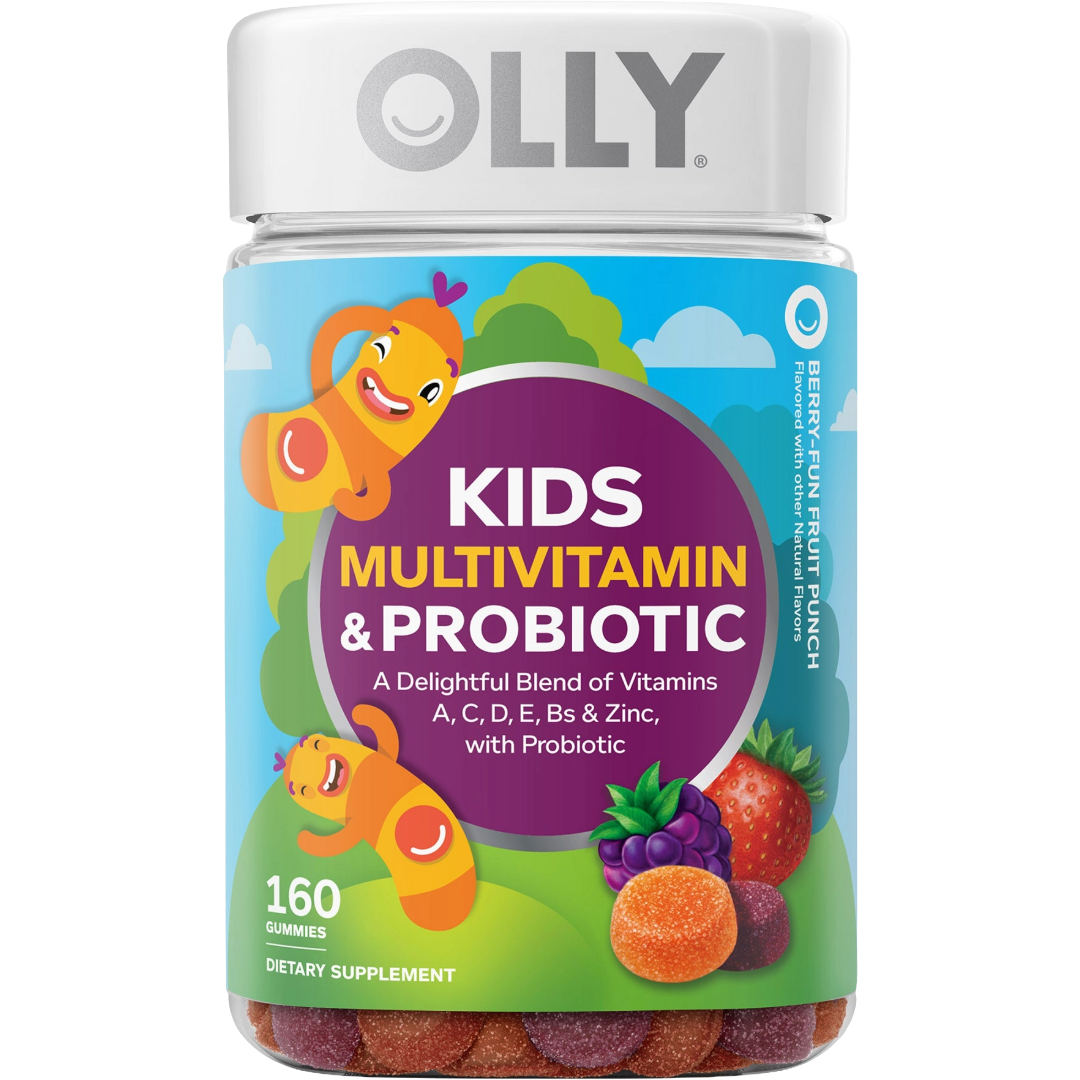 OLLY Kids Multi Vitamin &amp; Probiotics 160 gummies