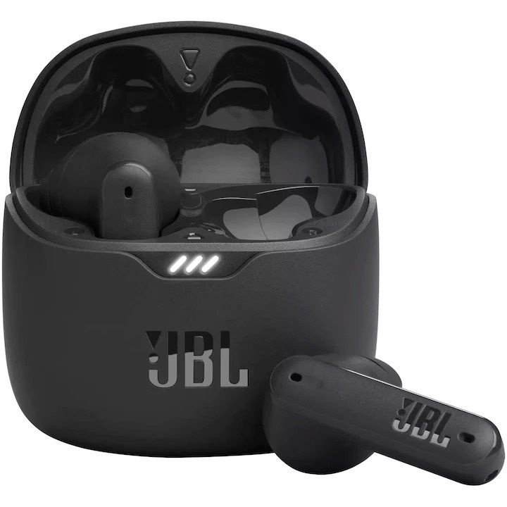 JBL Tune FLEX Earbuds, Color: Black