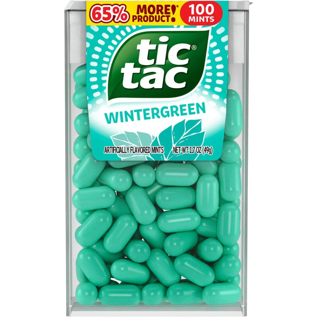 TicTac Assorted Flavors 49g, Flavor: WinterGreen