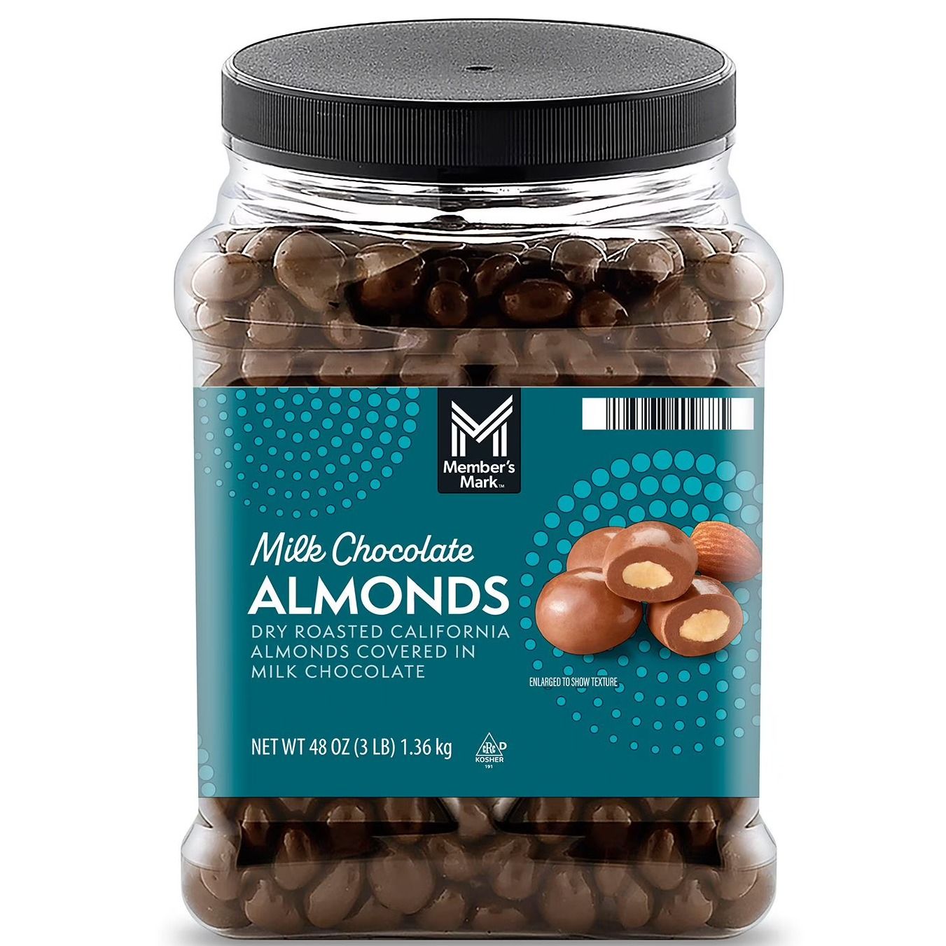 Member's Mark Milk Chocolate Almonds 48oz