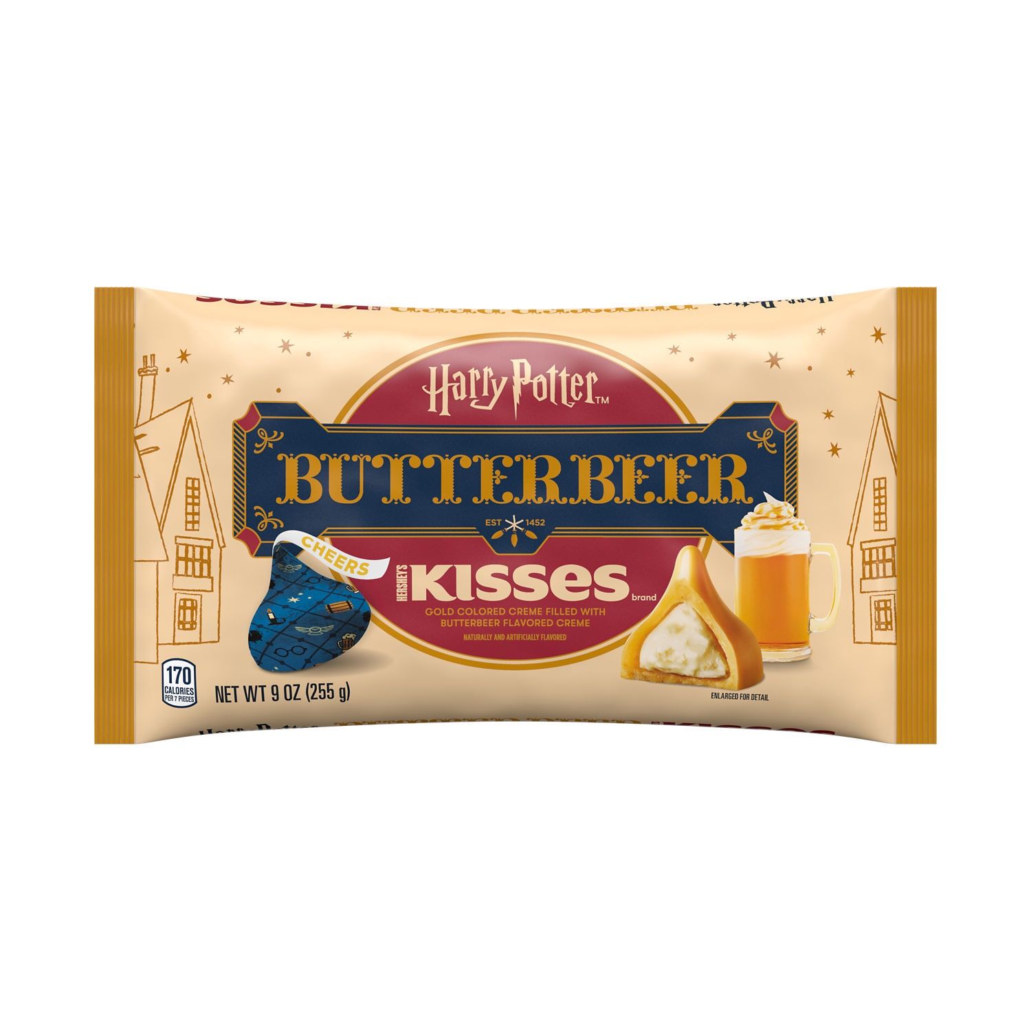 Hersheys Kisses Butterbeer Cream Filled