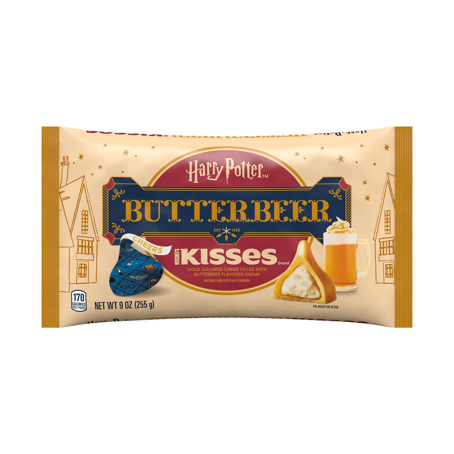 Hersheys Kisses Butterbeer Cream Filled