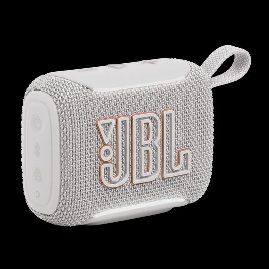 JBL Go5 Bluetooth Speaker, Color: White