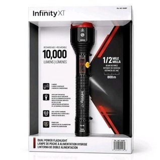 Infinity X1 Flashlight 10.000 Lumens