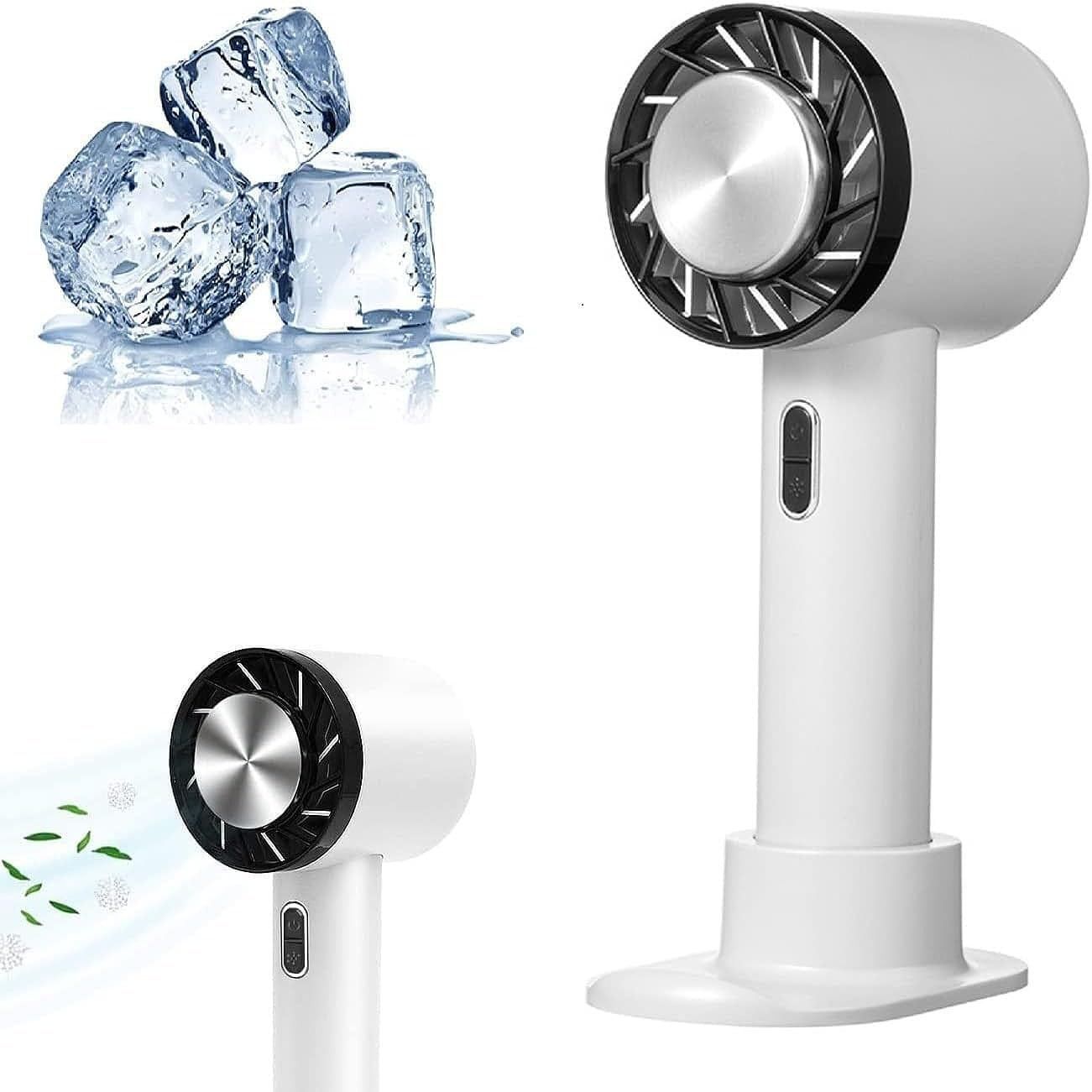 Airbro High -Speed Turbo Fan Long Lasting Battery, Color: White