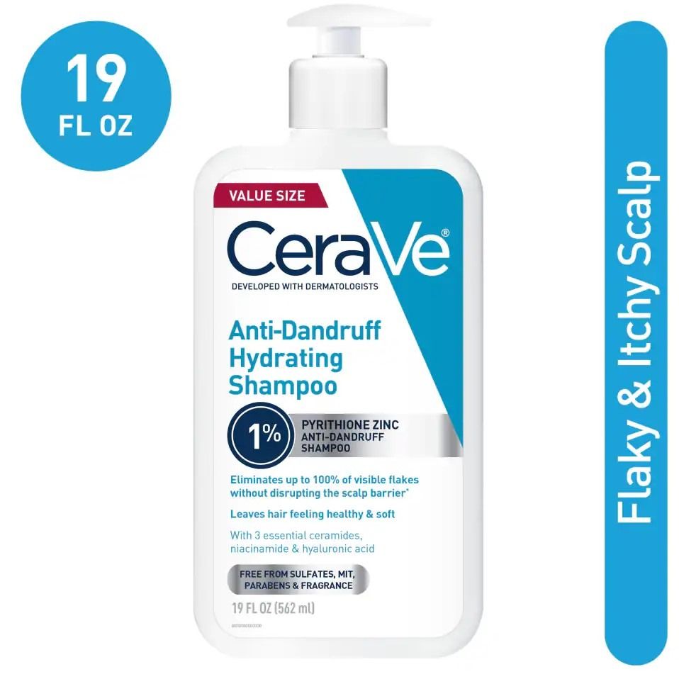 CeraVe Anti-Dandruff Hydrating Shampoo