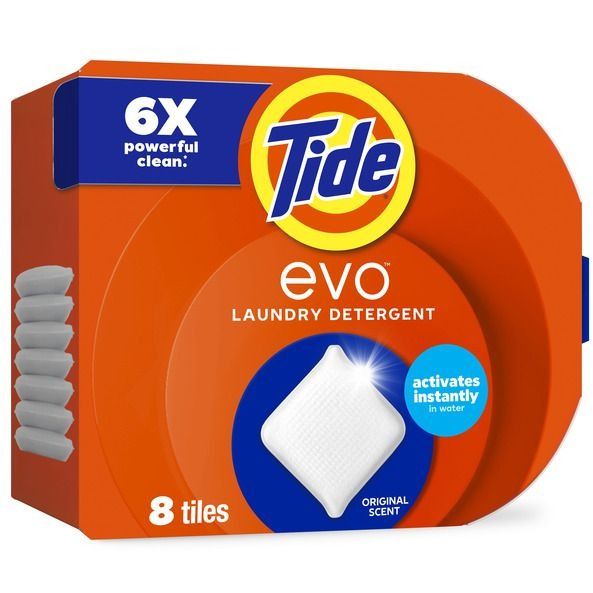 TIDE EVO DETERGENT MEDIUM LOAD LAUNDRY TILES