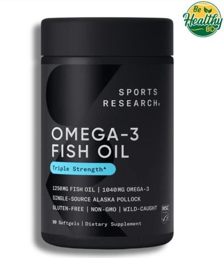 Sports Research Omega-3 Fish Oil - 90 Softgels