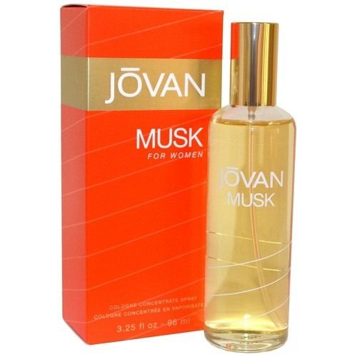 Jovan Musk FOR WOMEN 3.25 oz Cologne Concentrate Spray Fl Oz (Pack of 1)